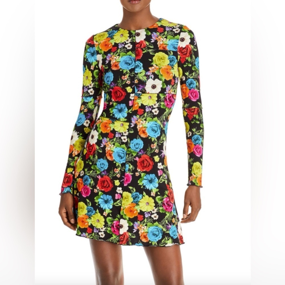 EUC Alice + Olivia Delora Floral Minidress